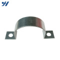 China fabricante de revestimiento de zinc galvanizado de metal de acero poste sujeción abrazaderas